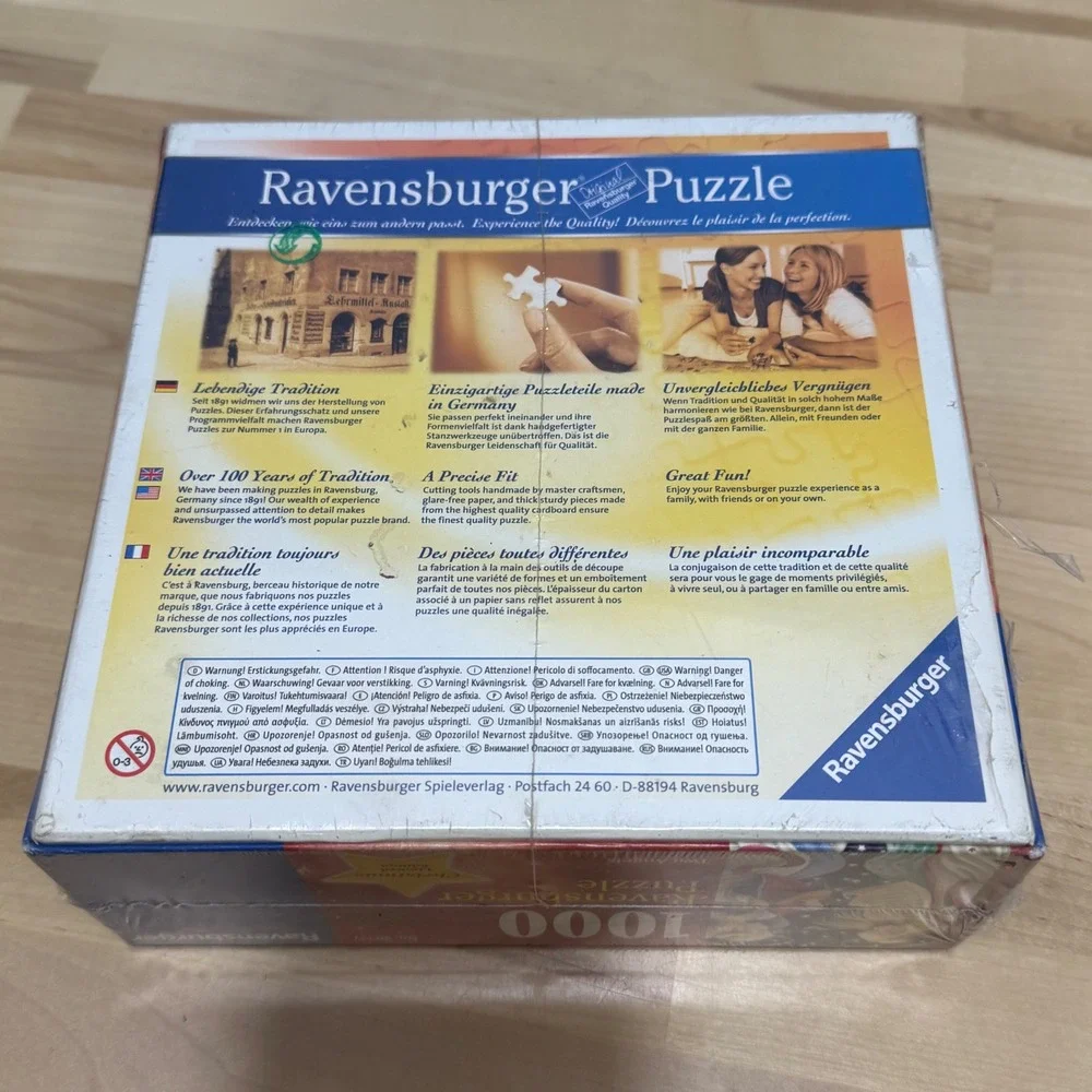 Ravensburger Jigsaw Puzzle 1000 Piece Limited Edition Two Angels Sealed Box
